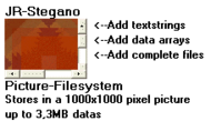 JRStegano Activex screenshot